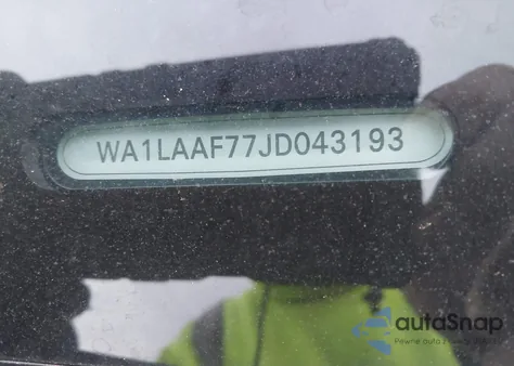 2018 Audi Q7 3.0T Premium z USA, uszkodzony, nr VIN WA1LAAF77JD043193